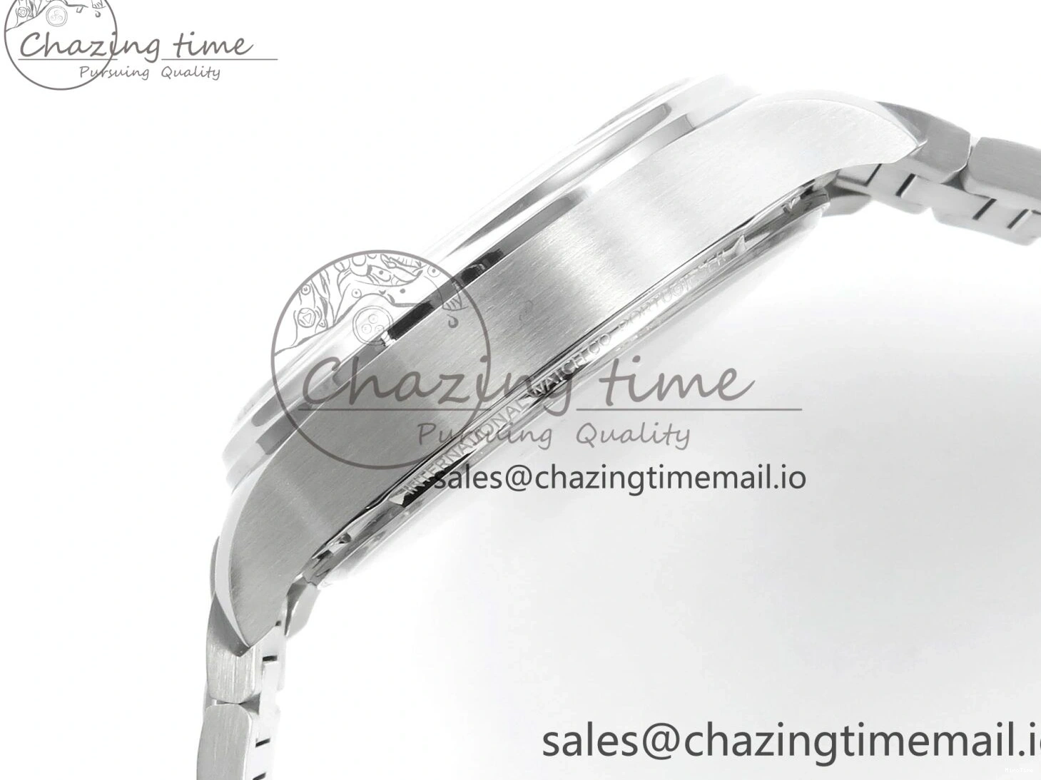 MIROTIME 0522 Portugieser Auto IWC0562A APSF 1:1 Best Edition White RG Dial on SS Bracelet A Unique 6991